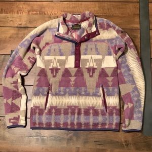 Burton fleece! Soft, high quality fleece. Super cool pattern!